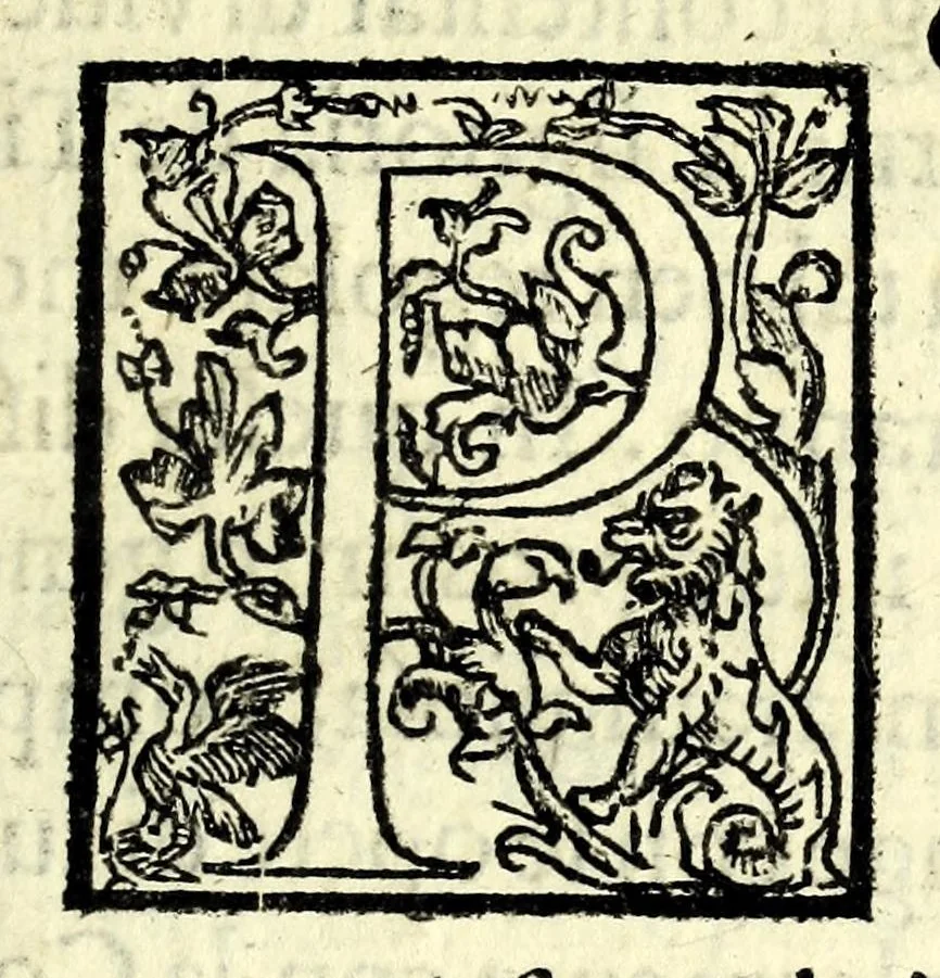 An illustration from Poetica di Iason Denores : nella qual per via di definitione & diuisione si tratta secondo l'opinion d'Artist[otle] della tragedia, del poema heroico, & della comedia, 1588, leaf 129