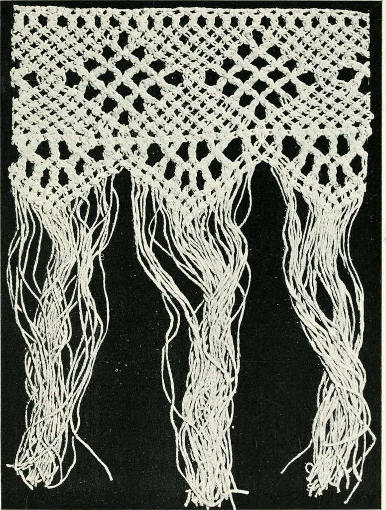 An illustration from Point and pillow lace : a short account of various kinds ancient and modern, and how to recognize them, 1899, leaf 86