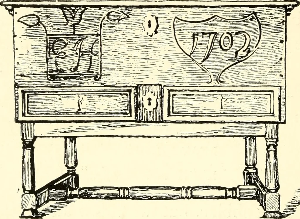 An illustration from Point and pillow lace; a short account of various kinds, ancient and modern, and how to recognise them, 1905, leaf 209