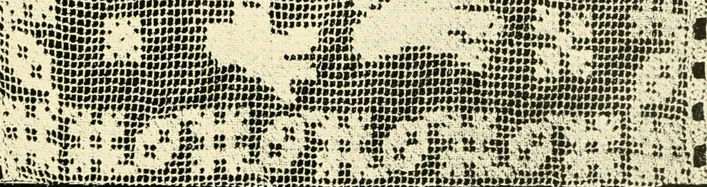 An illustration from Point and pillow lace; a short account of various kinds, ancient and modern, and how to recognise them, 1905, leaf 44