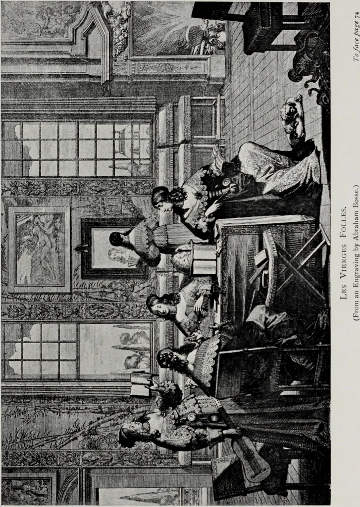 An illustration from Point and pillow lace; a short account of various kinds, ancient and modern, and how to recognise them, 1905, leaf 100