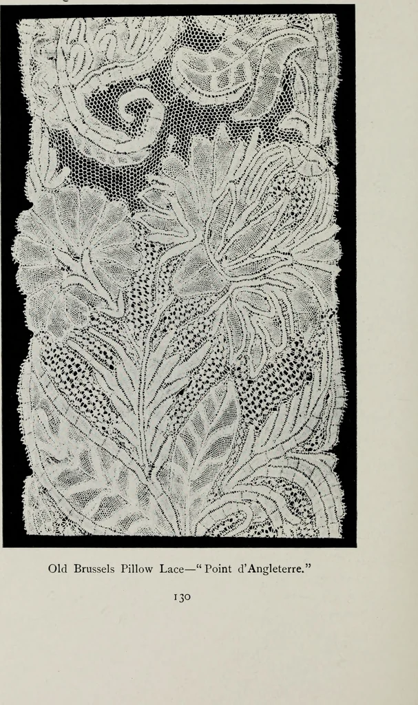 An illustration from Point and pillow lace; a short account of various kinds, ancient and modern, and how to recognise them, 1905, leaf 159