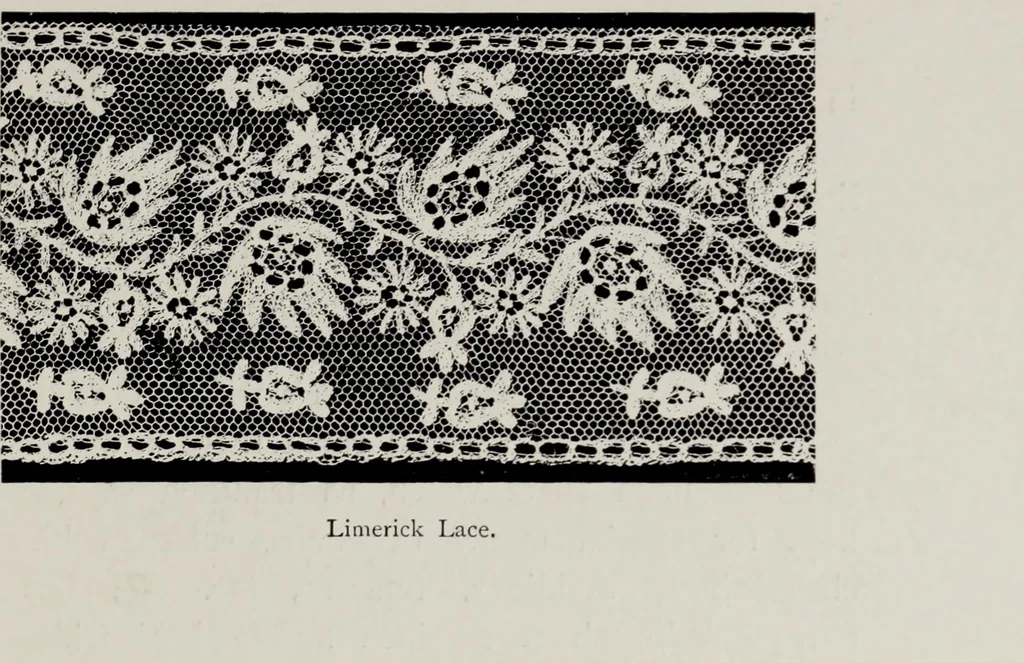 An illustration from Point and pillow lace; a short account of various kinds, ancient and modern, and how to recognise them, 1905, leaf 190