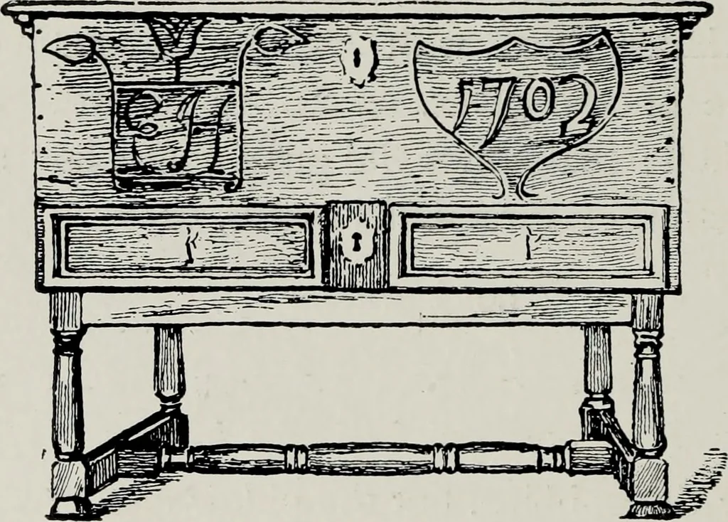 An illustration from Point and pillow lace; a short account of various kinds, ancient and modern, and how to recognise them, 1905, leaf 207