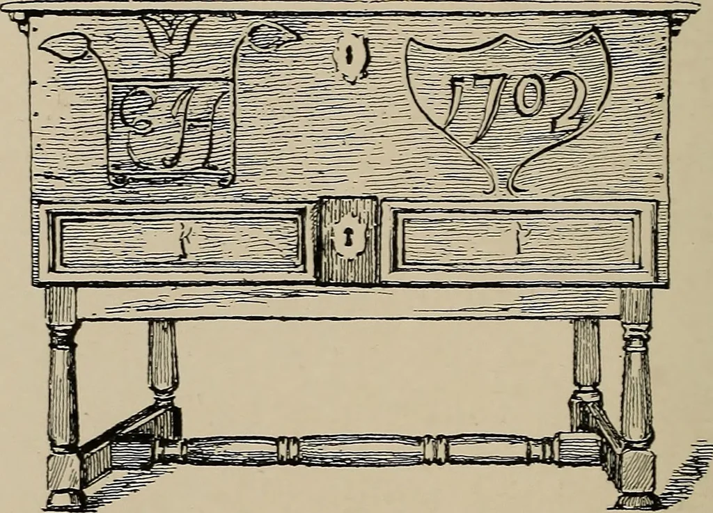 An illustration from Point and pillow lace; a short account of various kinds ancient and modern, and how to recognize them, 1905, leaf 199