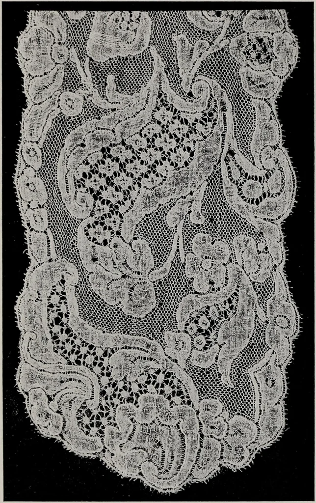 An illustration from Point and pillow lace : a short account of various kinds ancient and modern, and how to recognize them, 1899, leaf 170