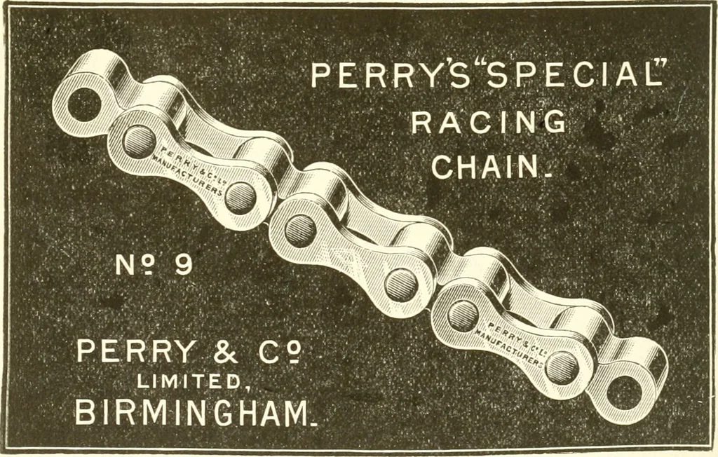 An illustration from Points for cyclists with training, 1894, leaf 111