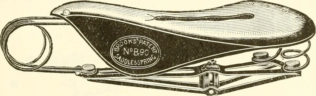An illustration from Points for cyclists with training, 1894, leaf 112