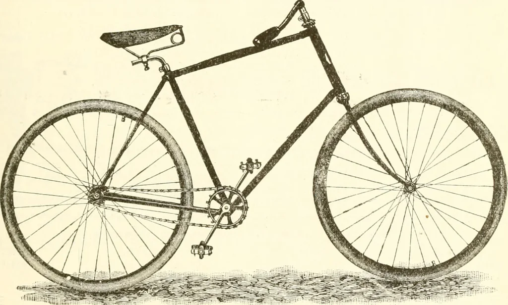 An illustration from Points for cyclists with training, 1894, leaf 120