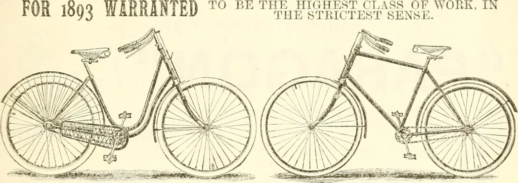 An illustration from Points for cyclists with training, 1894, leaf 122