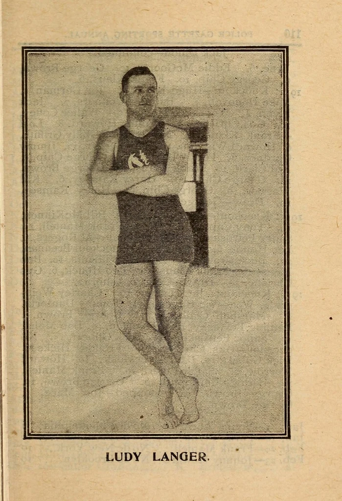 An illustration from Police gazette sporting annual .., 1918, leaf 125