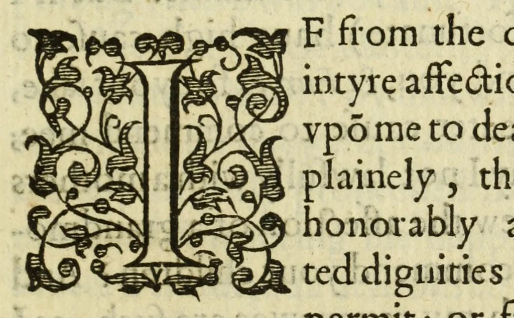 An illustration from Polimanteia, or, The meanes lawfull and vnlawfull, to iudge of the fall of a common-wealth, against the friuolous and foolish coniectures of this age : whereunto is added, a letter from England to her three daughters, Cambridge, Oxford, Innes of Court, and to all the rest of her inhabitants : perswading them to a constant vnitie of what religion soever they are, for the defence of our dread soveraigne, and natiue cuntry: most requisite for this time wherein wee now live, 1595, leaf 117