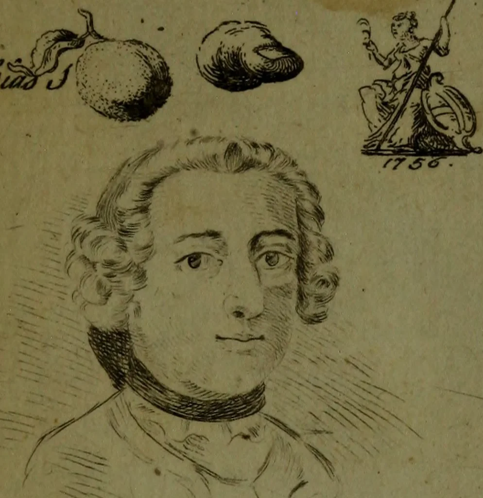 An illustration from A political and satirical history of the years 1756 and 1757 : in a series of seventy-five humorous and entertaining prints, containing all the most remarkable transactions, characters and caricaturas of those two memorable years, to which is annexed, an explanatory account or key to every print, which renders the whole full and significant, 1758, leaf 114