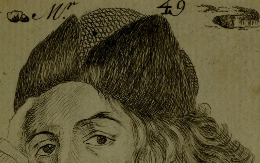 An illustration from A political and satirical history of the years 1756 and 1757 : in a series of seventy-five humorous and entertaining prints, containing all the most remarkable transactions, characters and caricaturas of those two memorable years, to which is annexed, an explanatory account or key to every print, which renders the whole full and significant, 1758, leaf 118