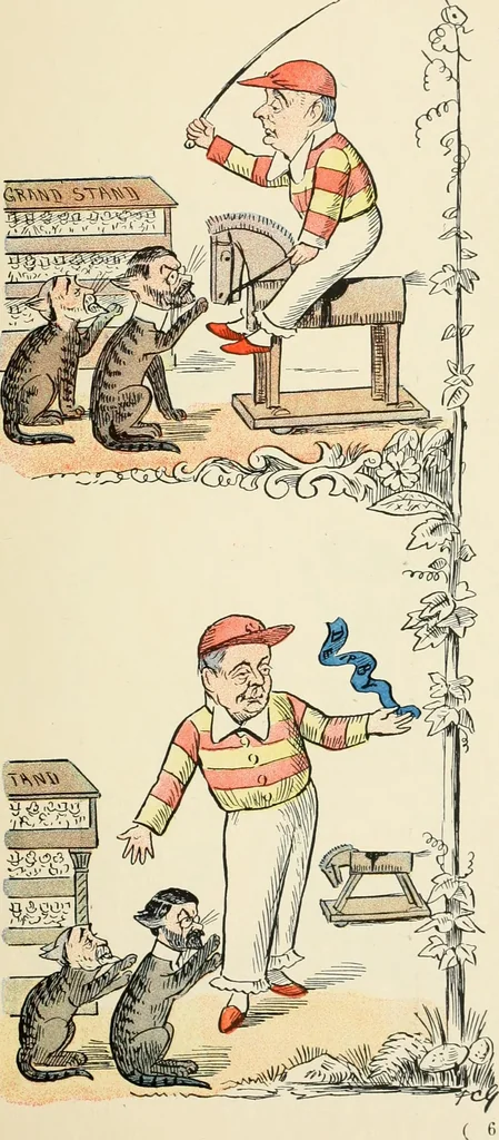 An illustration from The political Struwwelpeter, 1899, leaf 16