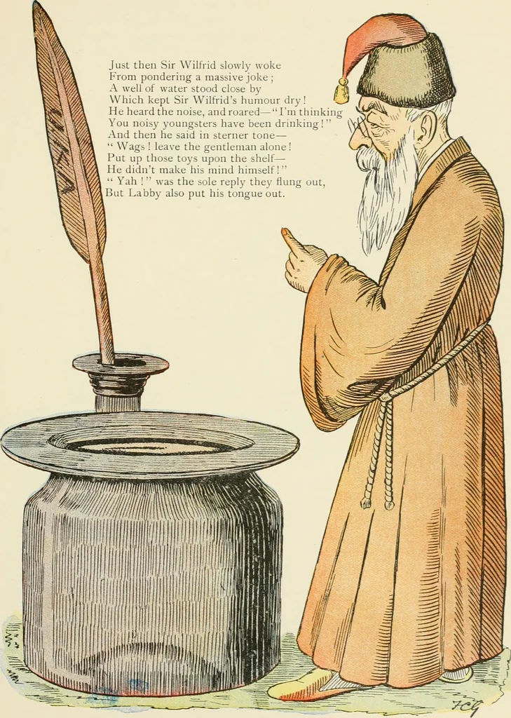 An illustration from The political Struwwelpeter, 1899, leaf 22