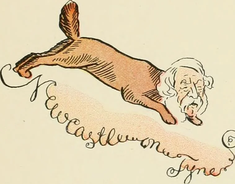 An illustration from The political Struwwelpeter, 1899, leaf 46