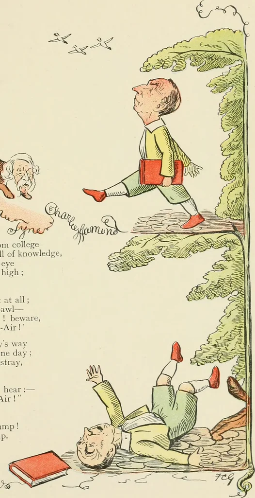 An illustration from The political Struwwelpeter, 1899, leaf 46