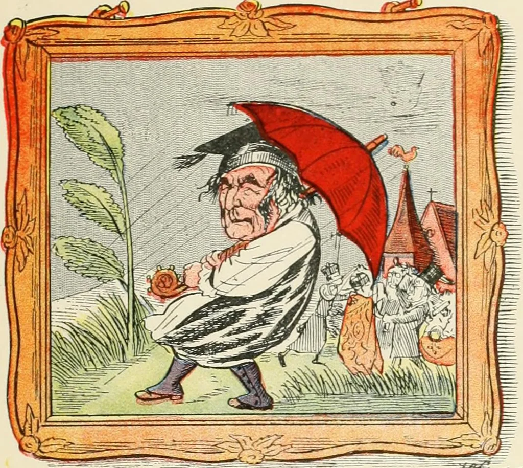 An illustration from The political Struwwelpeter, 1899, leaf 52