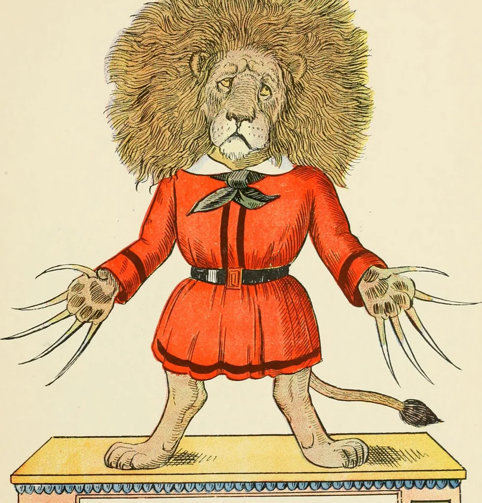 An illustration from The political Struwwelpeter, 1899, leaf 8