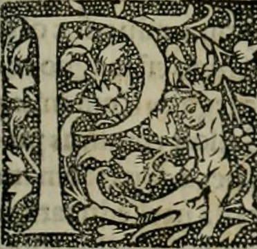An illustration from Polybii historici primo bellp punico Leonardo Aretino interprete, libri tres. Leonardi Aretini De temporibus suis, liber vnus. Plutarchi Parallelia Guarino Veronensi paraphraste opusculum aureum, 1512, leaf 44