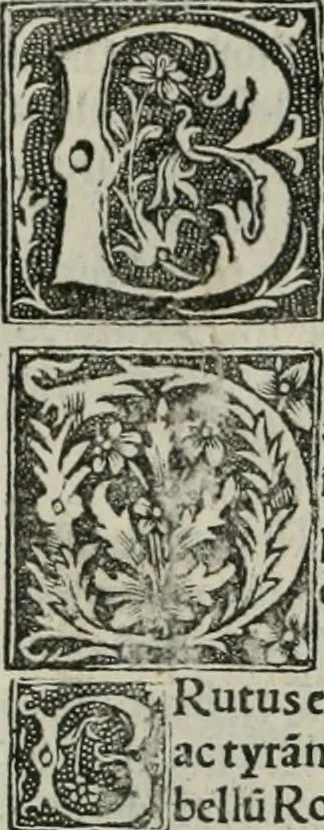 An illustration from Polybii historici primo bellp punico Leonardo Aretino interprete, libri tres. Leonardi Aretini De temporibus suis, liber vnus. Plutarchi Parallelia Guarino Veronensi paraphraste opusculum aureum, 1512, leaf 75
