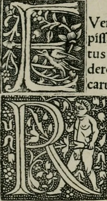 An illustration from Polybii historici primo bellp punico Leonardo Aretino interprete, libri tres. Leonardi Aretini De temporibus suis, liber vnus. Plutarchi Parallelia Guarino Veronensi paraphraste opusculum aureum, 1512, leaf 82