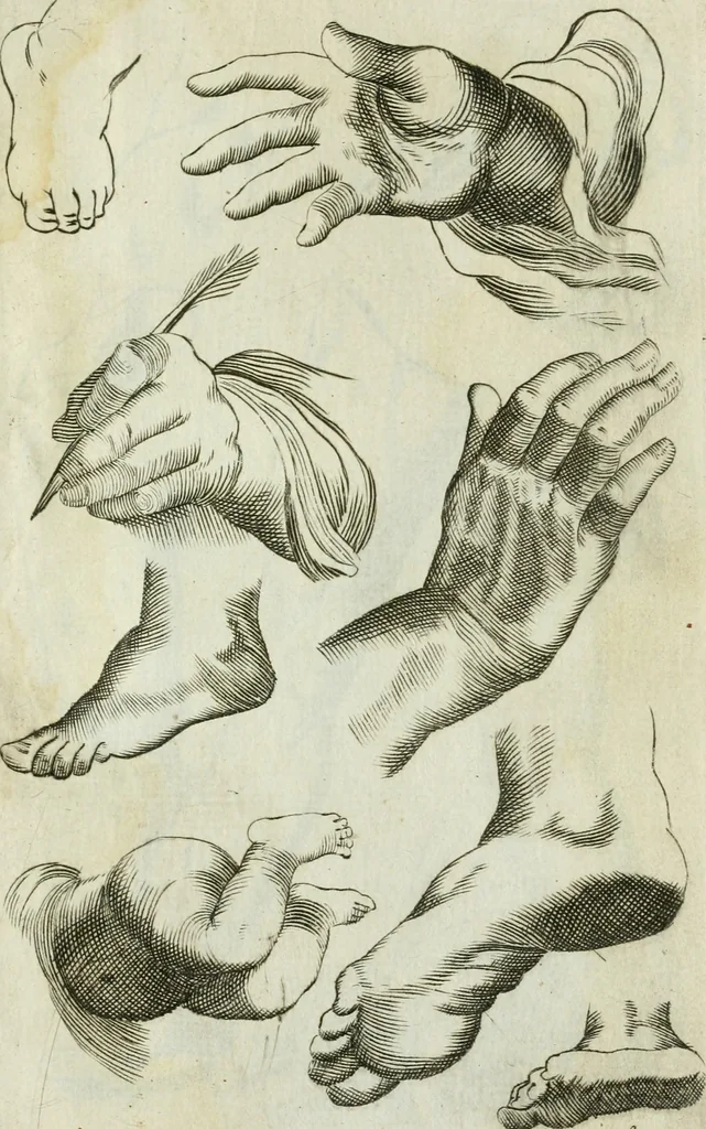 An illustration from Polygraphice, or, The arts of drawing, engraving, etching, limning, painting, vernishing, japaning, gilding, &c. : in two volumes ..., 1701, leaf 910