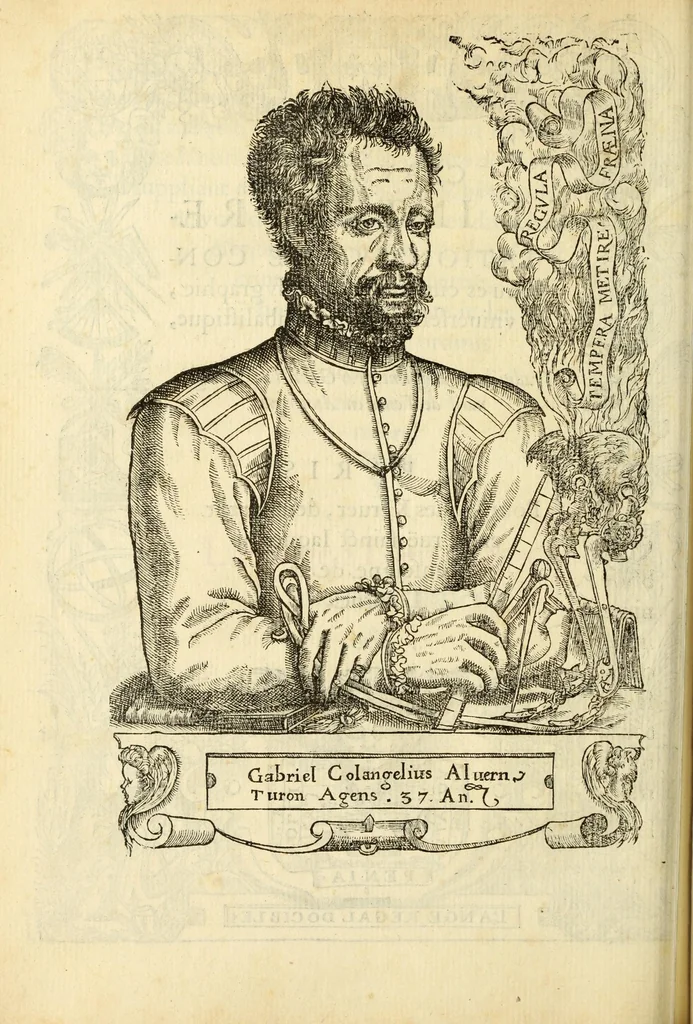 An illustration from Polygraphie et vniuerselle escriture cabalistique, 1561, leaf 430
