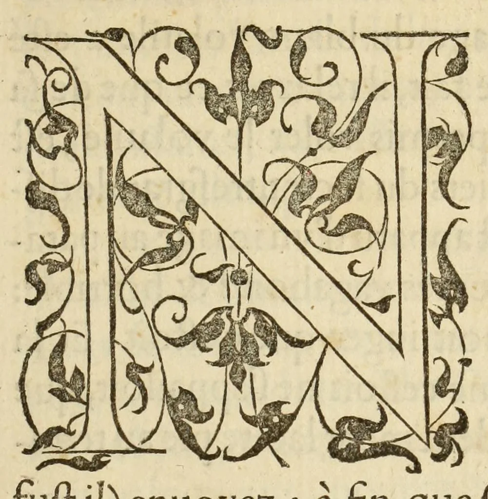 An illustration from Polygraphie et vniuerselle escriture cabalistique, 1561, leaf 45