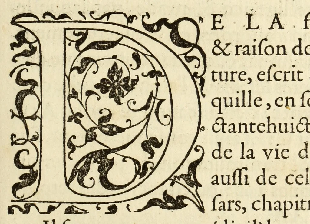 An illustration from Polygraphie et vniuerselle escriture cabalistique, 1561, leaf 501