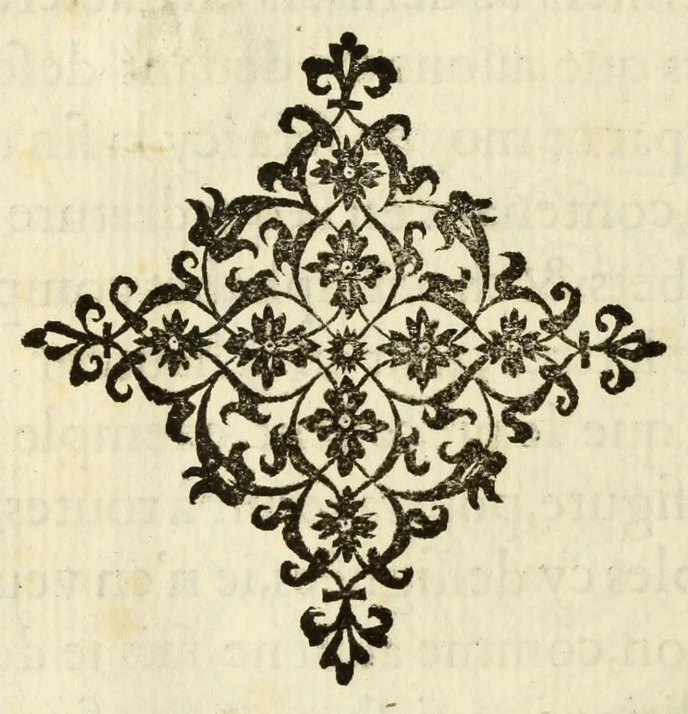 An illustration from Polygraphie et vniuerselle escriture cabalistique, 1561, leaf 556