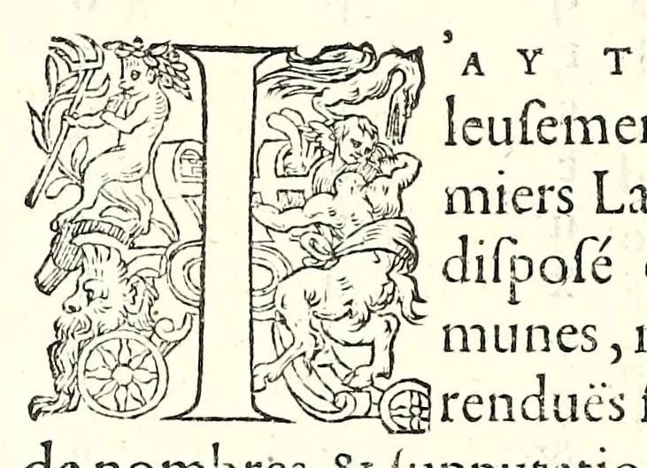 An illustration from Polygraphie, et vniuerselle escriture cabalistique, 1561, leaf 386