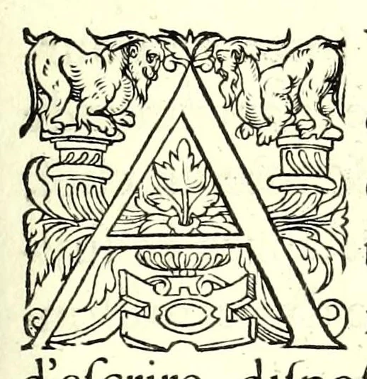 An illustration from Polygraphie, et vniuerselle escriture cabalistique, 1561, leaf 473