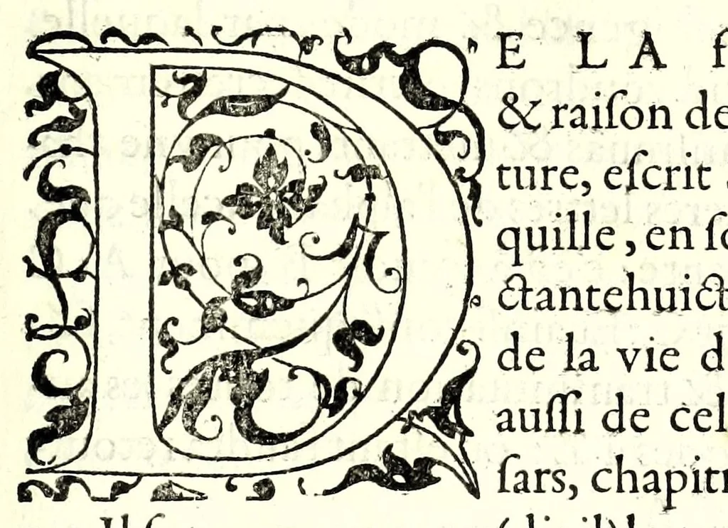 An illustration from Polygraphie, et vniuerselle escriture cabalistique, 1561, leaf 497