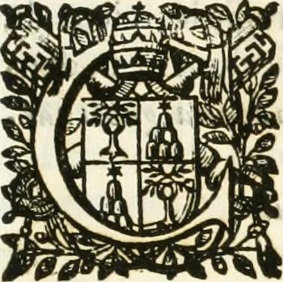 An illustration from Pompa funebre nell'esequie celebrate in Roma al cardinal Mazarini nella chiesa de SS. Vincenzo & Anastasio, 1661, leaf 54