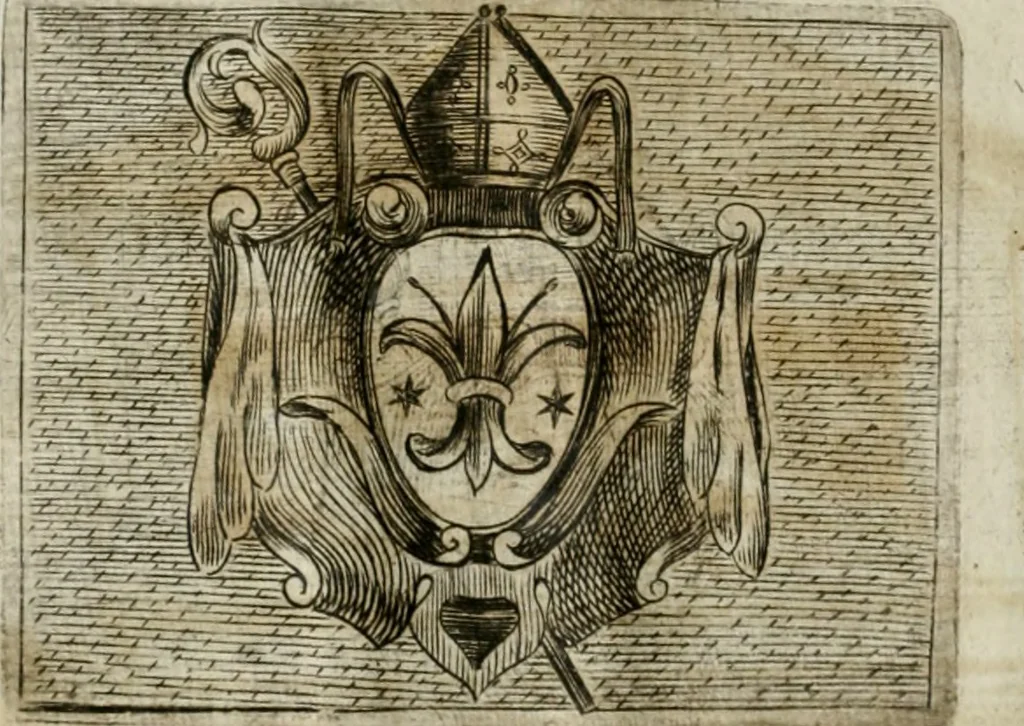 An illustration from Pompe funebri di tutte le nationi del mondo : raccolte dalle storie sagre et profane, 1646, leaf 9