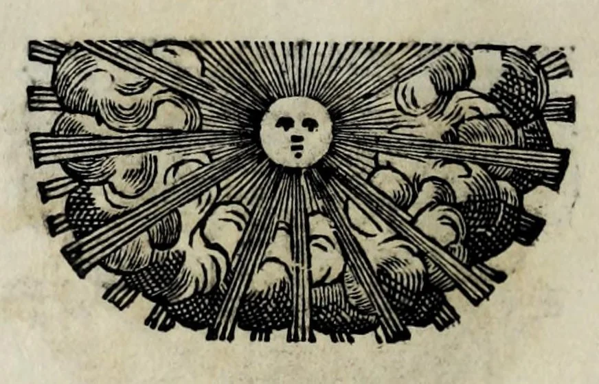 An illustration from Pompe funerali celebrate in Napoli per l'eccellentissima signora d. Caterina d'Aragona, e Sandovale, duchessa di Segorbia , Cardona, &c. : con l'aggiunta di altri componimenti intorno al medesimo soggetto : dedicate all'ecellentissimo suo figlio d. Luigi della Cerda, duca di Medina-Celi, &c., vicerè e capitan generale nel regno di Napoli, 1697, leaf 100