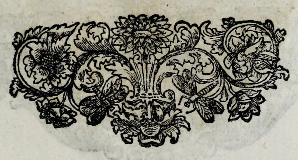 An illustration from Pompe funerali celebrate in Napoli per l'eccellentissima signora d. Caterina d'Aragona, e Sandovale, duchessa di Segorbia , Cardona, &c. : con l'aggiunta di altri componimenti intorno al medesimo soggetto : dedicate all'ecellentissimo suo figlio d. Luigi della Cerda, duca di Medina-Celi, &c., vicerè e capitan generale nel regno di Napoli, 1697, leaf 107
