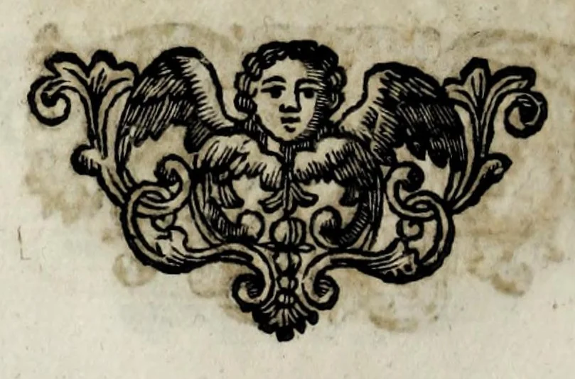 An illustration from Pompe funerali celebrate in Napoli per l'eccellentissima signora d. Caterina d'Aragona, e Sandovale, duchessa di Segorbia , Cardona, &c. : con l'aggiunta di altri componimenti intorno al medesimo soggetto : dedicate all'ecellentissimo suo figlio d. Luigi della Cerda, duca di Medina-Celi, &c., vicerè e capitan generale nel regno di Napoli, 1697, leaf 280