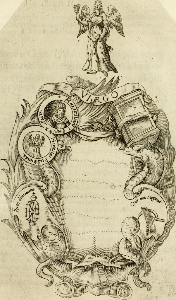 An illustration from Pompe fvnebri dell'vniverso : nella morte di Filippo qvarto il grande re delle Spagne, monarca cattolico, celebrate in Napoli alli XVIII. di febraro MDCLXVI dall'eminentissimo signore don Pascale Aragona ..., 1666, leaf 142