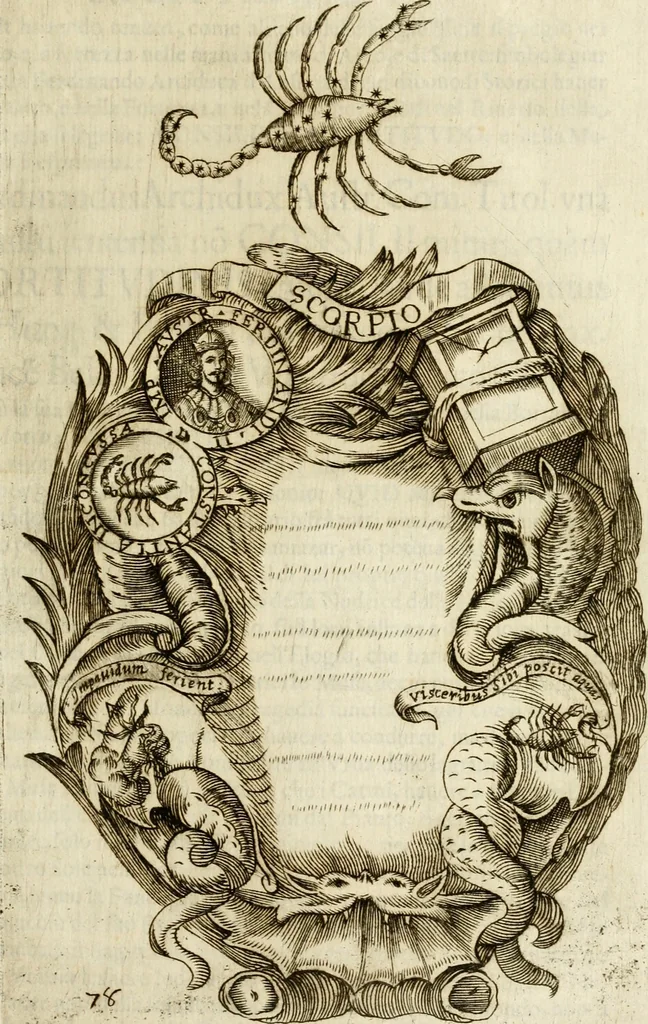 An illustration from Pompe fvnebri dell'vniverso : nella morte di Filippo qvarto il grande re delle Spagne, monarca cattolico, celebrate in Napoli alli XVIII. di febraro MDCLXVI dall'eminentissimo signore don Pascale Aragona ..., 1666, leaf 150