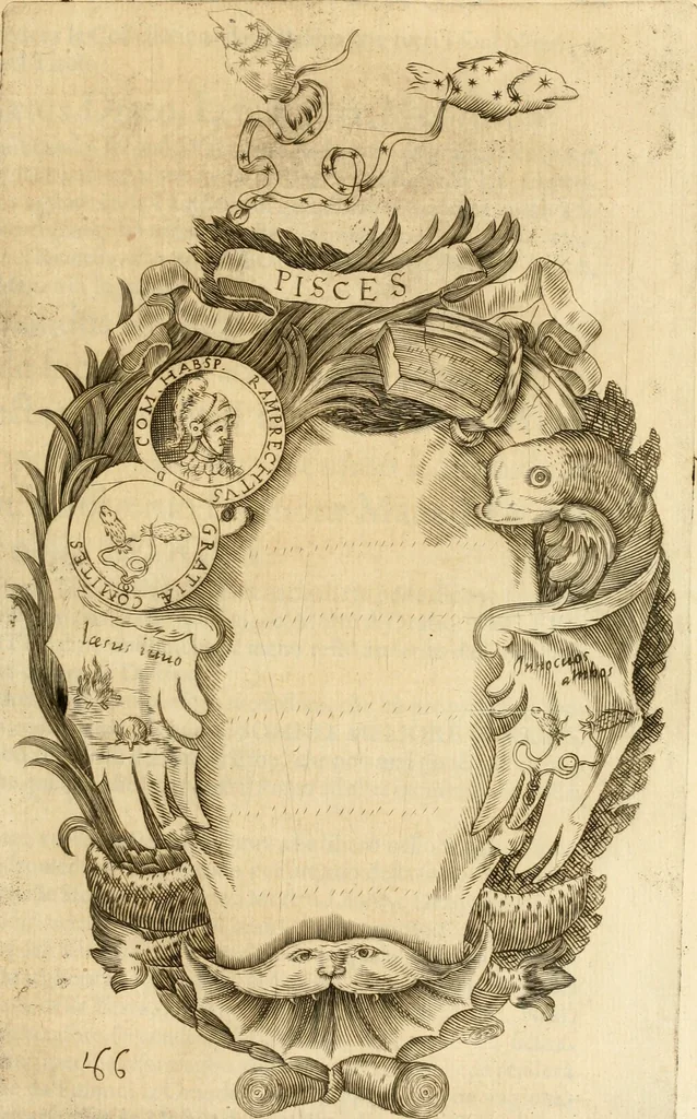 An illustration from Pompe fvnebri dell'vniverso : nella morte di Filippo qvarto il grande re delle Spagne, monarca cattolico, celebrate in Napoli alli XVIII. di febraro MDCLXVI dall'eminentissimo signore don Pascale Aragona ..., 1666, leaf 166