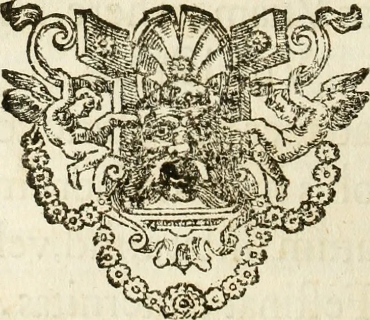 An illustration from Pompe fvnebri dell'vniverso : nella morte di Filippo qvarto il grande re delle Spagne, monarca cattolico, celebrate in Napoli alli XVIII. di febraro MDCLXVI dall'eminentissimo signore don Pascale Aragona ..., 1666, leaf 23