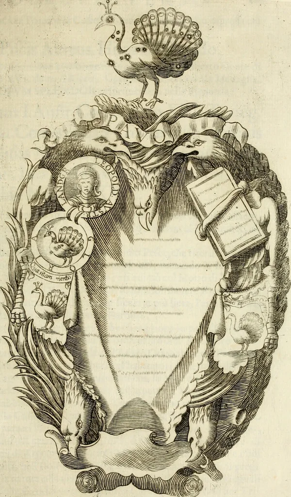 An illustration from Pompe fvnebri dell'vniverso : nella morte di Filippo qvarto il grande re delle Spagne, monarca cattolico, celebrate in Napoli alli XVIII. di febraro MDCLXVI dall'eminentissimo signore don Pascale Aragona ..., 1666, leaf 250