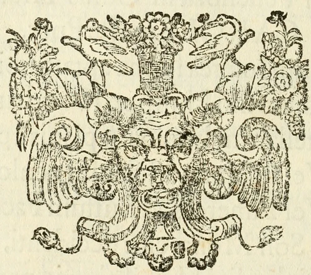 An illustration from Pompe fvnebri dell'vniverso : nella morte di Filippo qvarto il grande re delle Spagne, monarca cattolico, celebrate in Napoli alli XVIII. di febraro MDCLXVI dall'eminentissimo signore don Pascale Aragona ..., 1666, leaf 31
