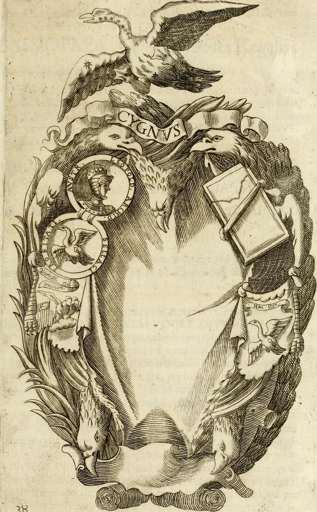 An illustration from Pompe fvnebri dell'vniverso : nella morte di Filippo qvarto il grande re delle Spagne, monarca cattolico, celebrate in Napoli alli XVIII. di febraro MDCLXVI dall'eminentissimo signore don Pascale Aragona ..., 1666, leaf 70