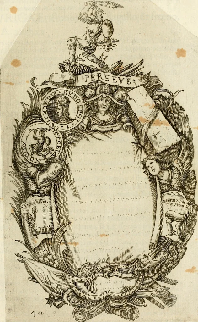 An illustration from Pompe fvnebri dell'vniverso : nella morte di Filippo qvarto il grande re delle Spagne, monarca cattolico, celebrate in Napoli alli XVIII. di febraro MDCLXVI dall'eminentissimo signore don Pascale Aragona ..., 1666, leaf 78