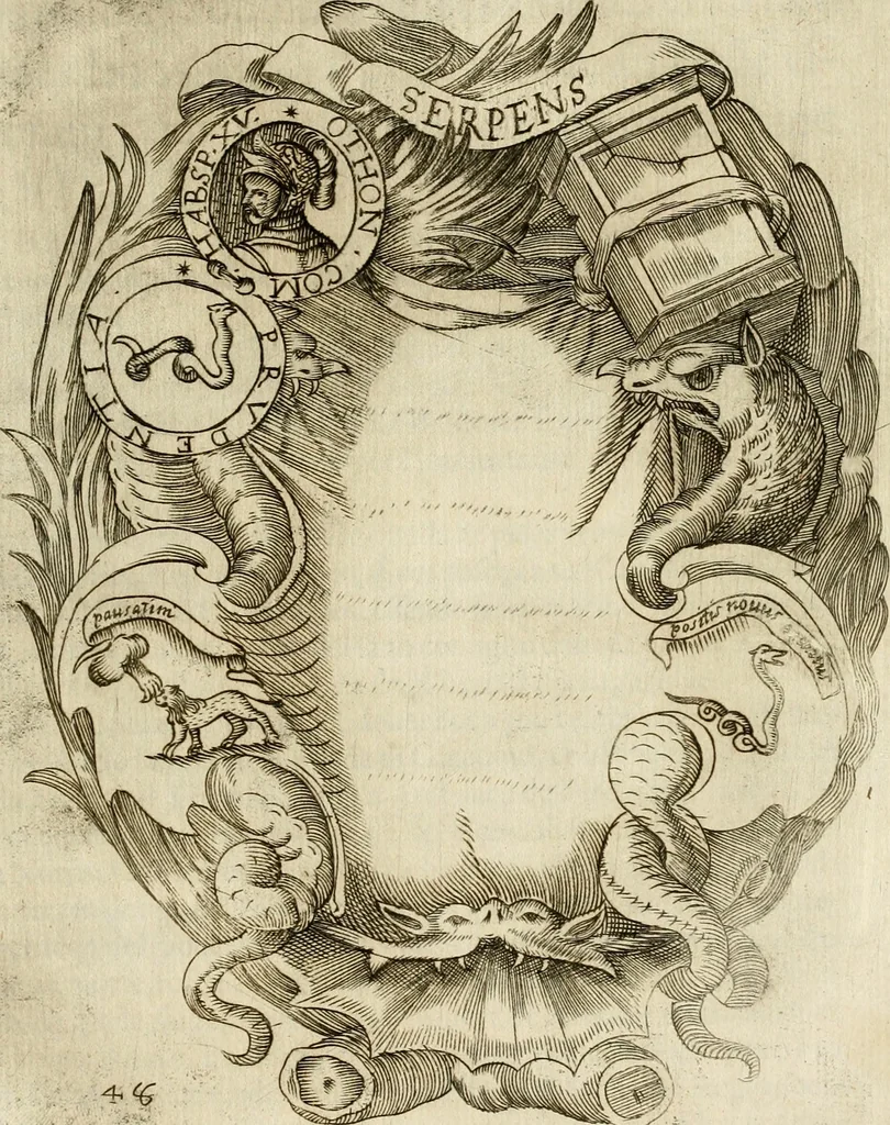 An illustration from Pompe fvnebri dell'vniverso : nella morte di Filippo qvarto il grande re delle Spagne, monarca cattolico, celebrate in Napoli alli XVIII. di febraro MDCLXVI dall'eminentissimo signore don Pascale Aragona ..., 1666, leaf 90