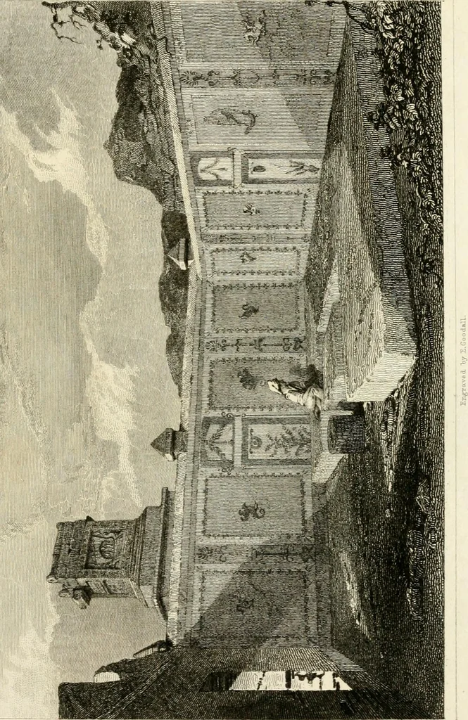An illustration from Pompeiana : the topography, edifices, and ornaments of Pompeii, 1817, leaf 170
